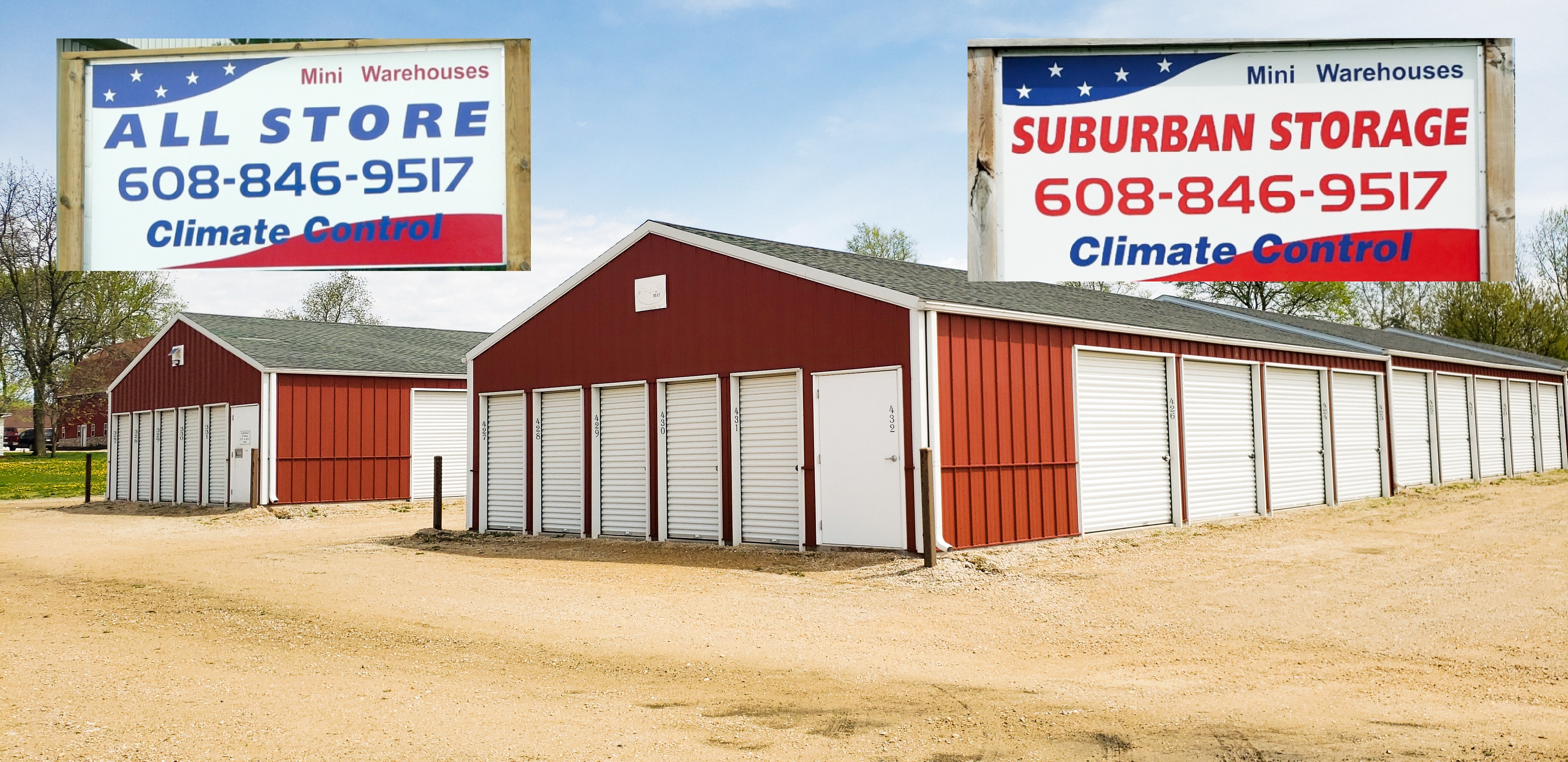 Suburban-Storage-Storage-Units-With-All-Store-Suburban-Storage-Signs
